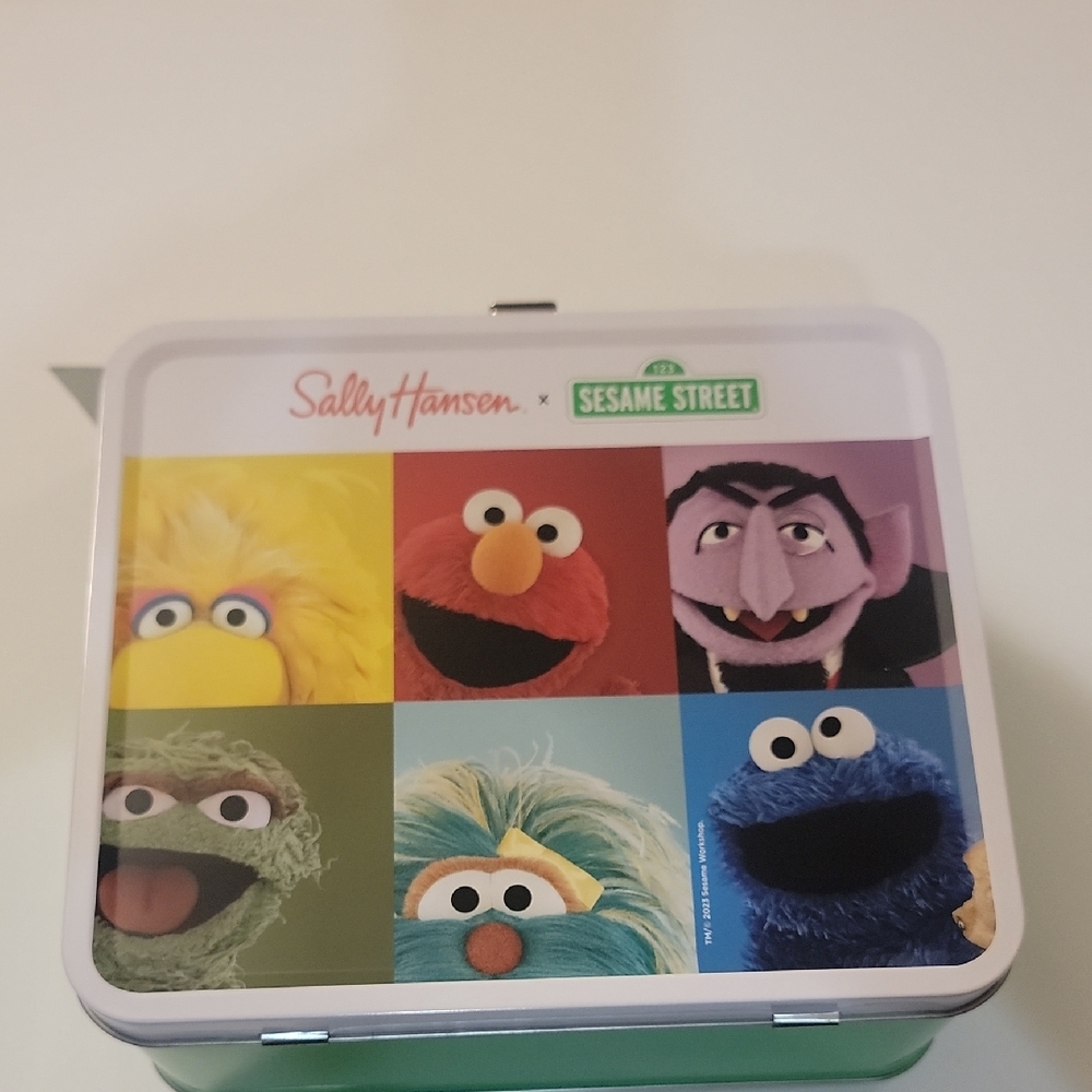 Sesame Street Tin Lunch Box (Sally Hansen) NWT